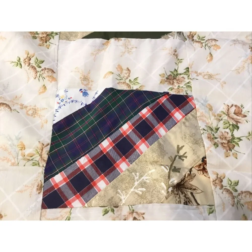 Handmade quilt top